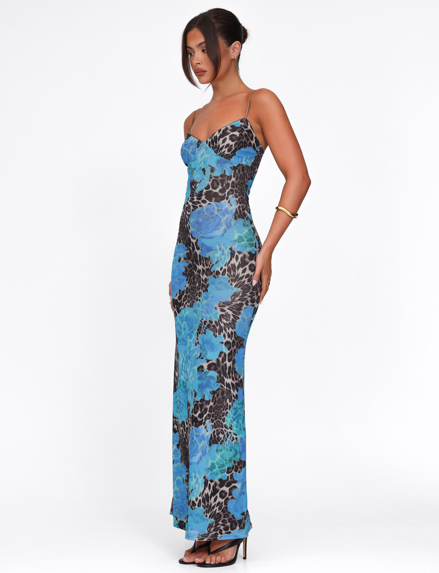 Abito Julianna - Blu Leopardo
