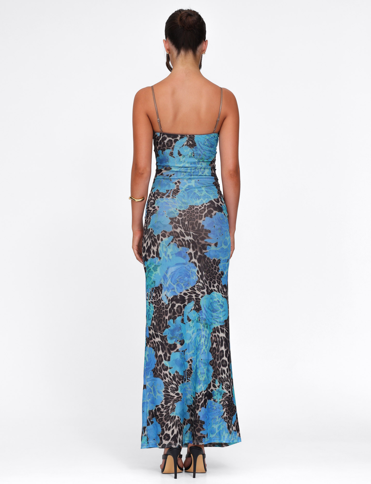 Abito Julianna - Blu Leopardo