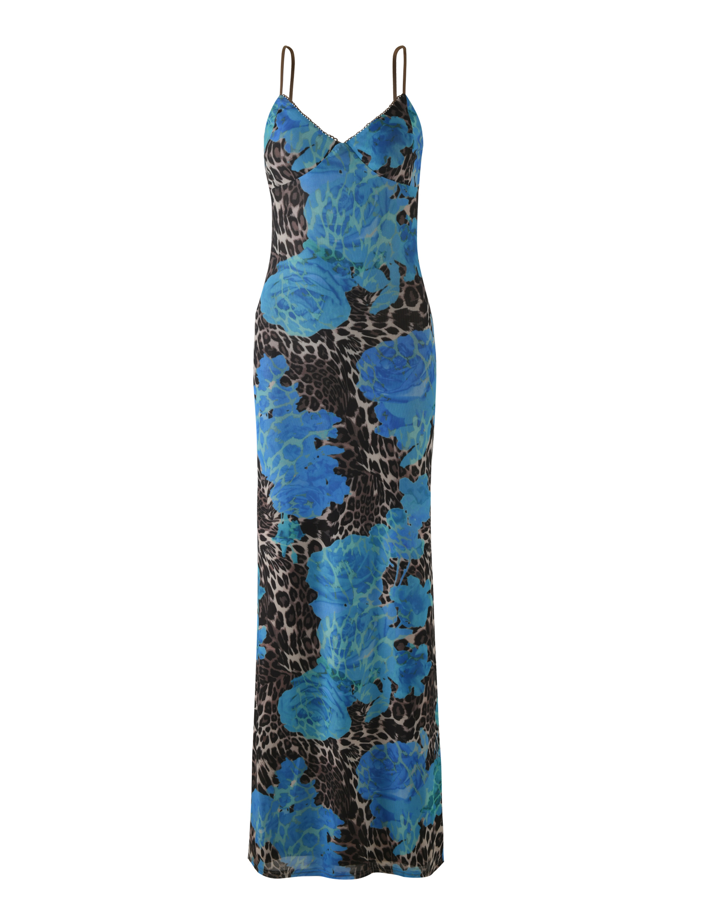 Abito Julianna - Blu Leopardo