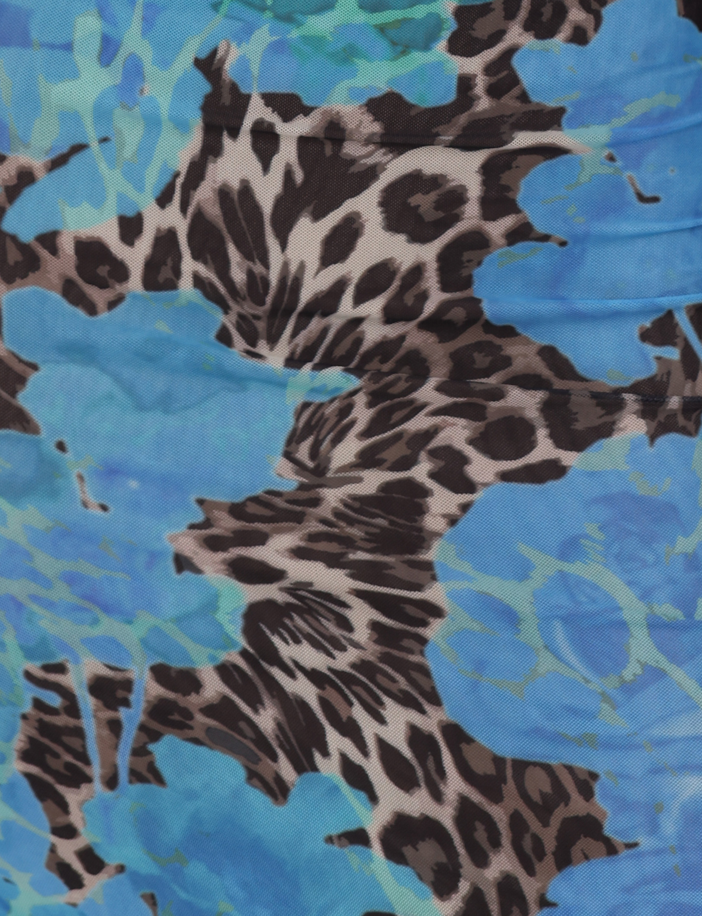 Abito Julianna - Blu Leopardo