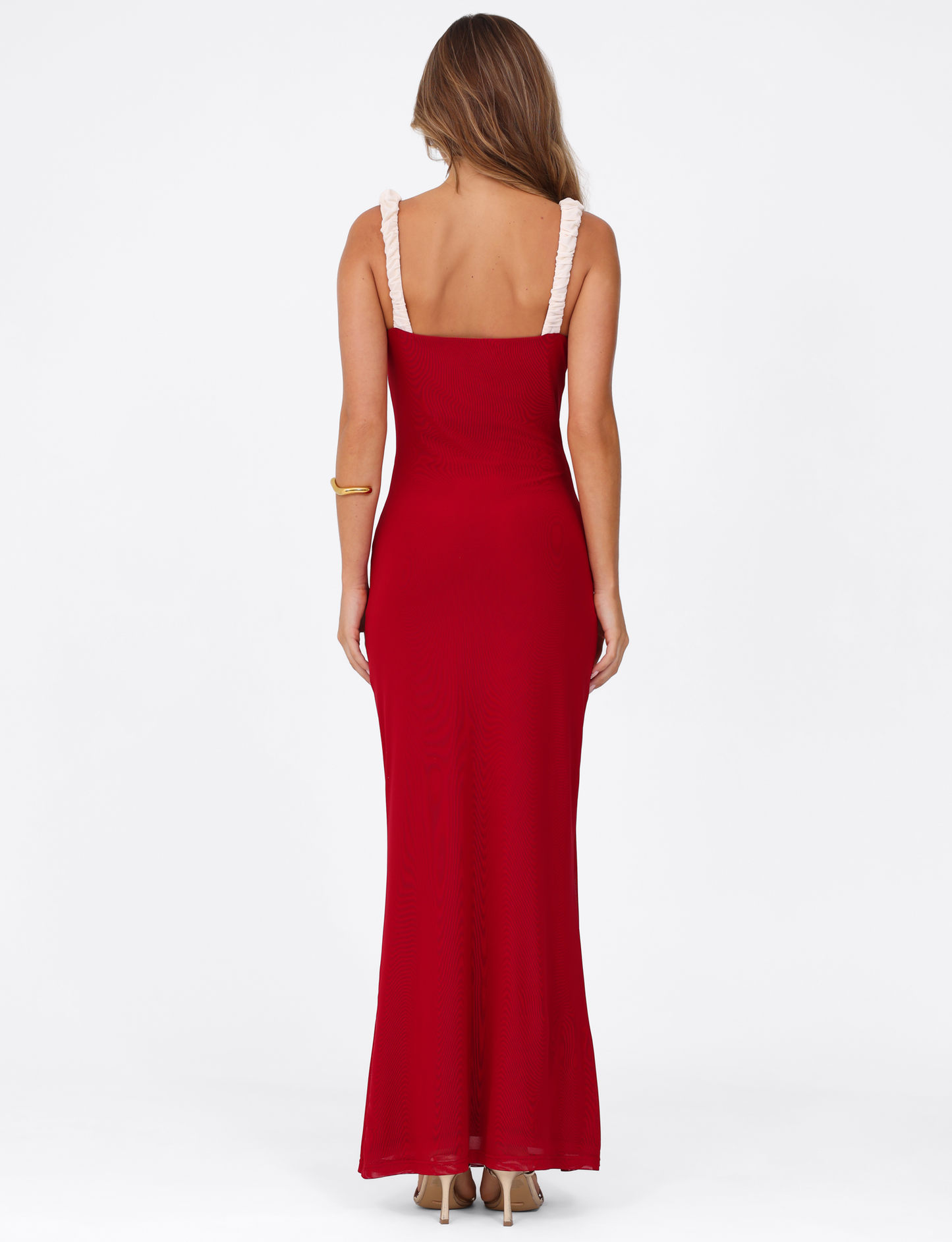 Abito Maxi Amaran - Rosso