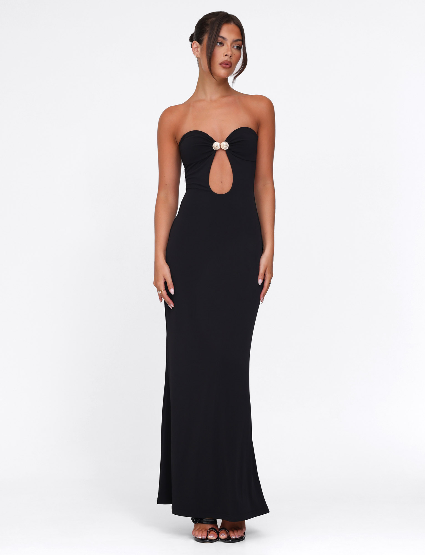 Abito Maxi Cecily - Nero