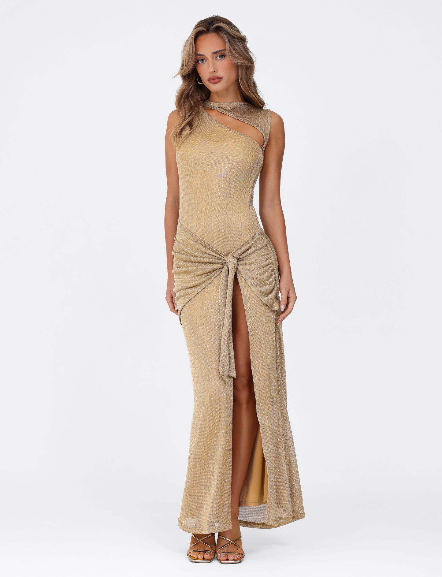 Abito Maxi Azelma - Oro