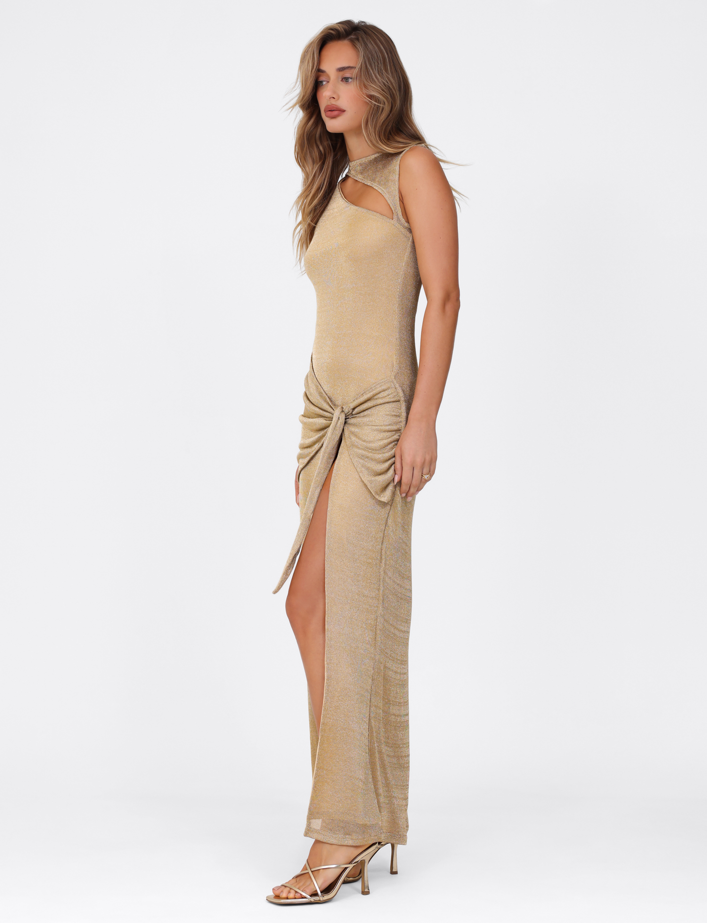 Abito Maxi Azelma - Oro
