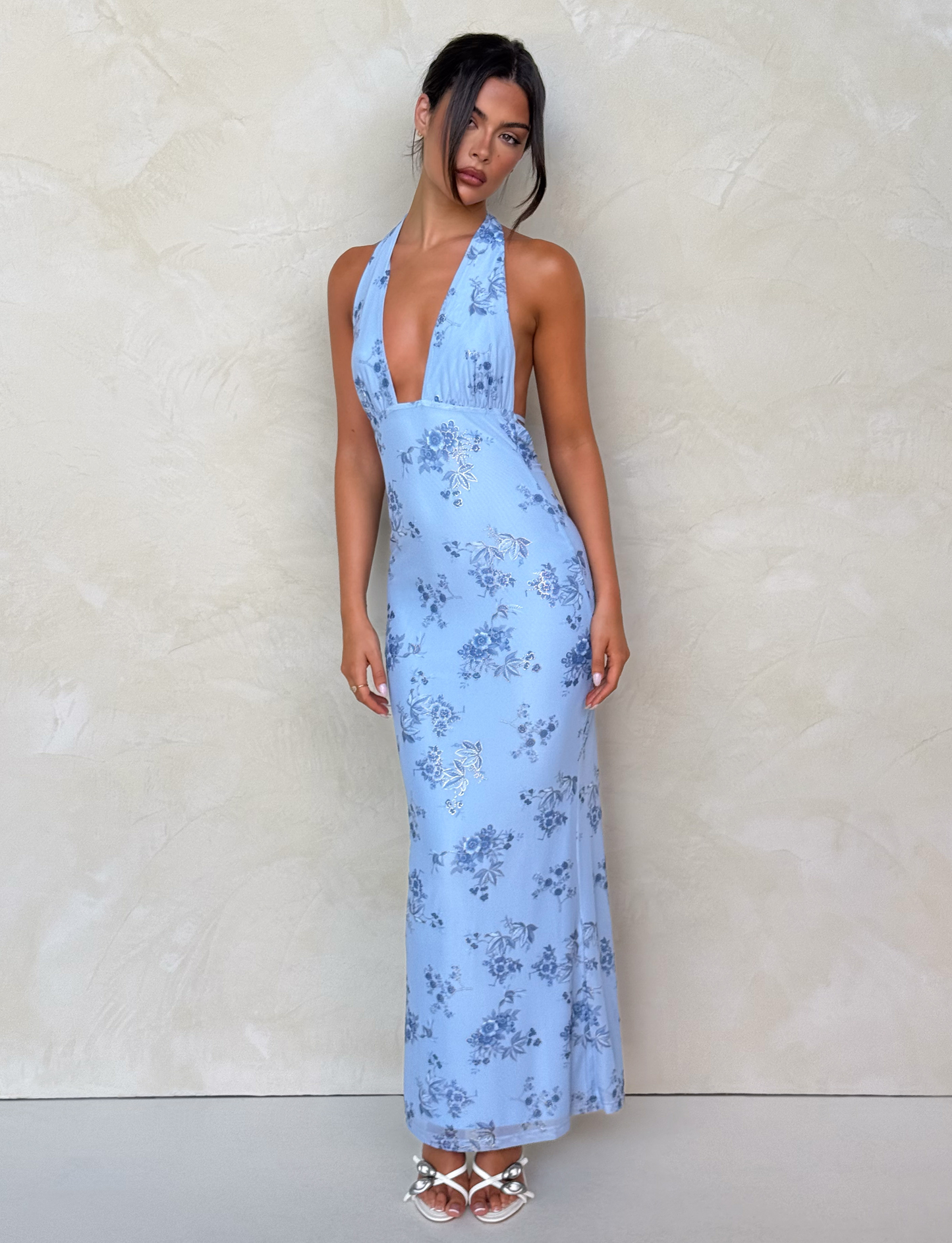 Abito Maxi Phaedra - Blu