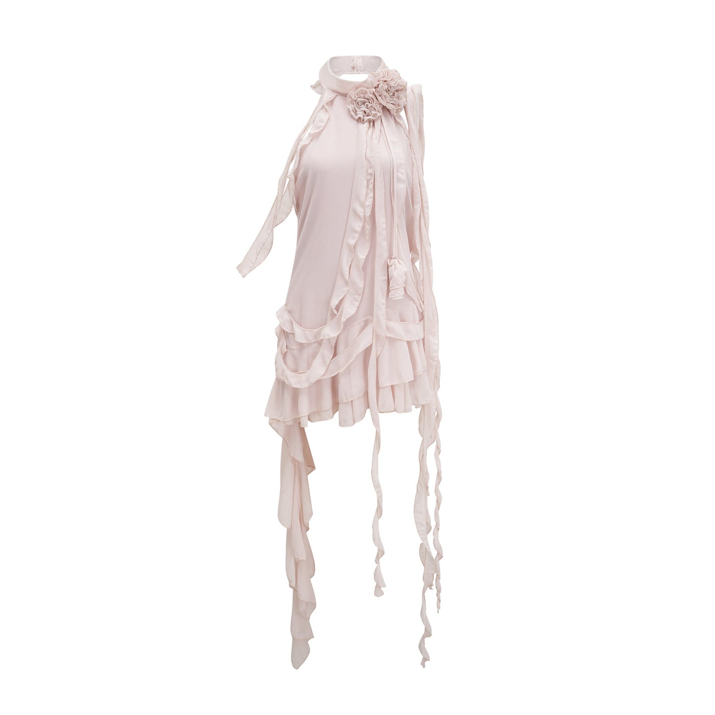 Eloisee flower asymmetric mini dress - Miss Rosier - Women's Online Boutique
