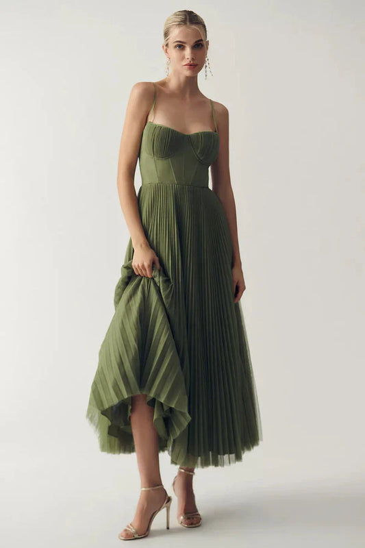 Amora™ Abito Plissettato Elegante Maud