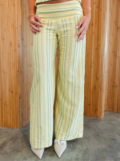 Amora™ Completo Pantalone a Righe Senza Tempo