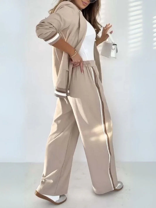 Amora™ Completo Elegante a Righe Lena