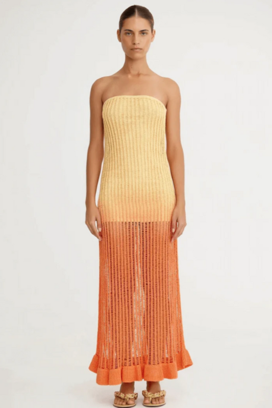 Amora™ Abito Lungo Strapless Amaya