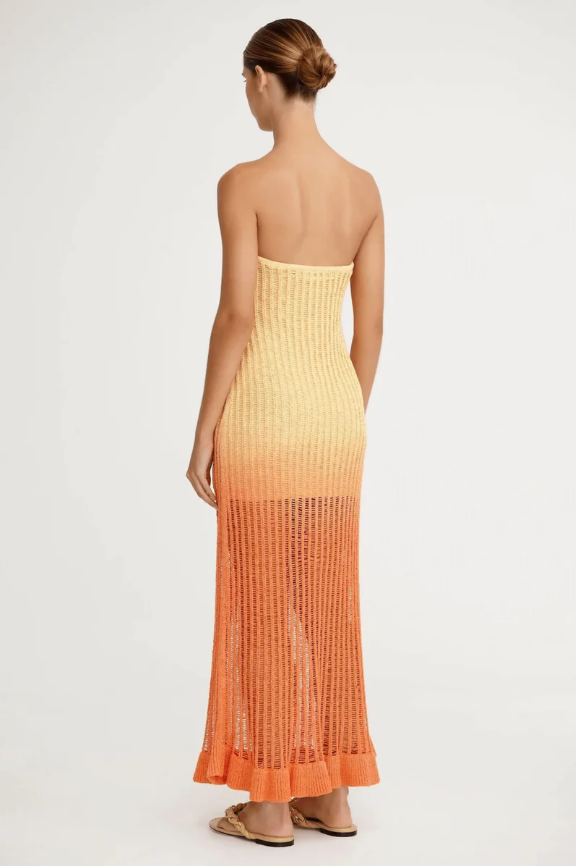 Amora™ Abito Lungo Strapless Amaya