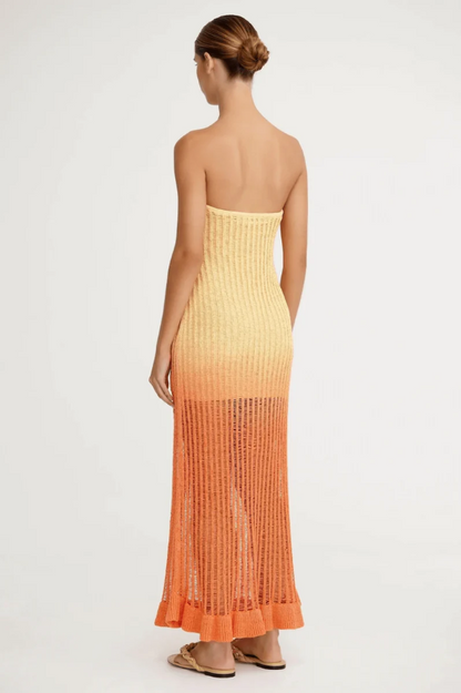 Amora™ Abito Lungo Strapless Amaya