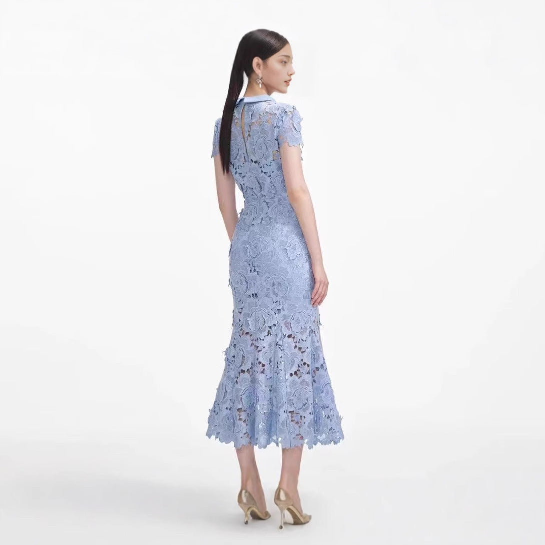 Amora™ Abito Midi in Pizzo