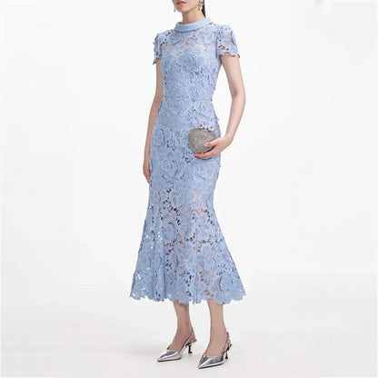 Amora™ Abito Midi in Pizzo