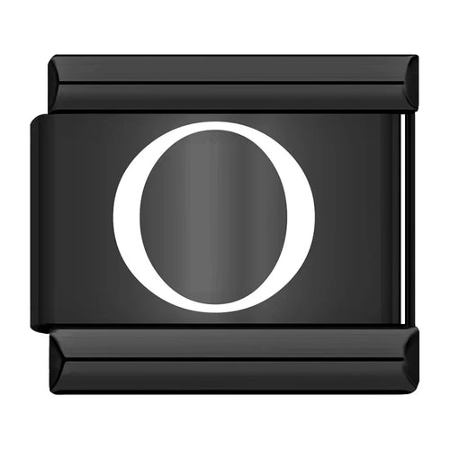 Black Letters Charm