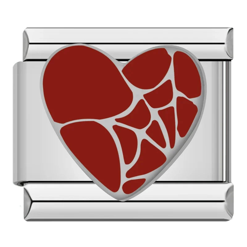 Spider Heart Charm