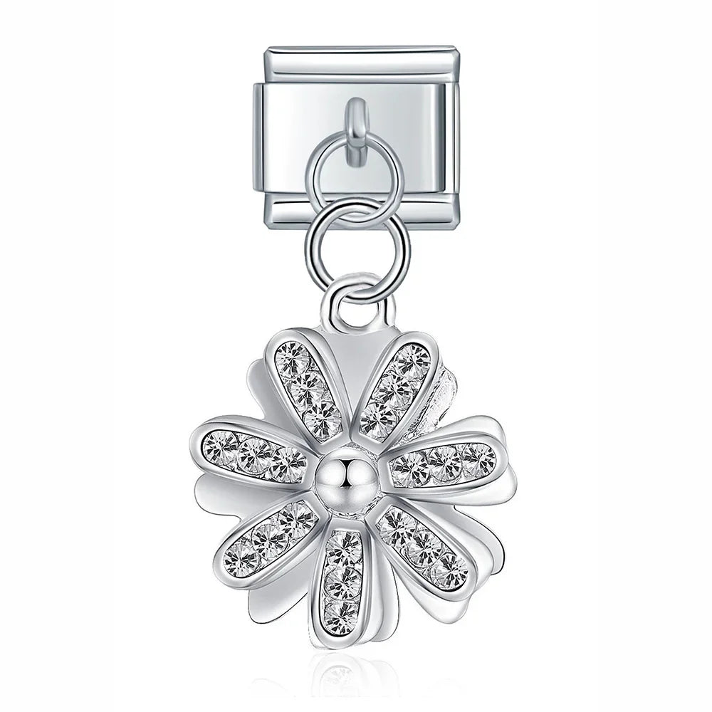 Crystal Bloom Charm