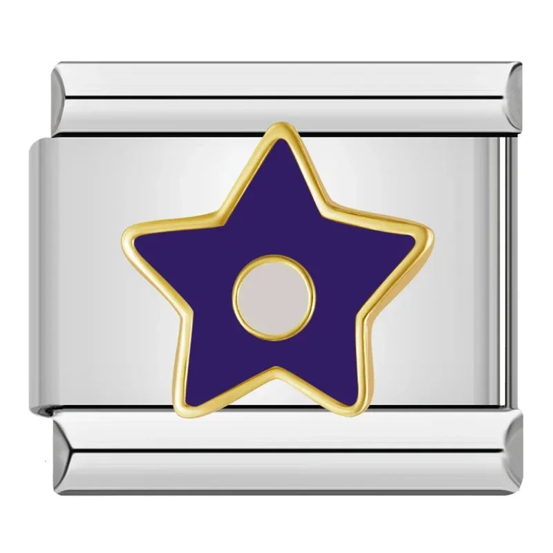 Blue Star Charm