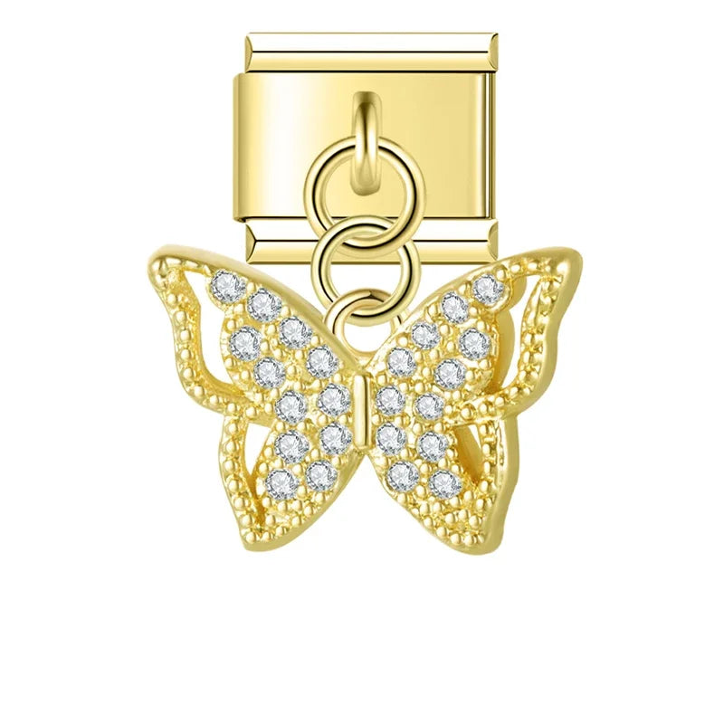 Butterfly Charm Gold