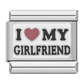 I Love My Girlfriend Charm