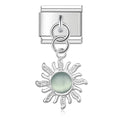 Sun Charm Silver