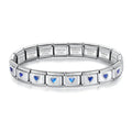 Blue Heart Bracelet