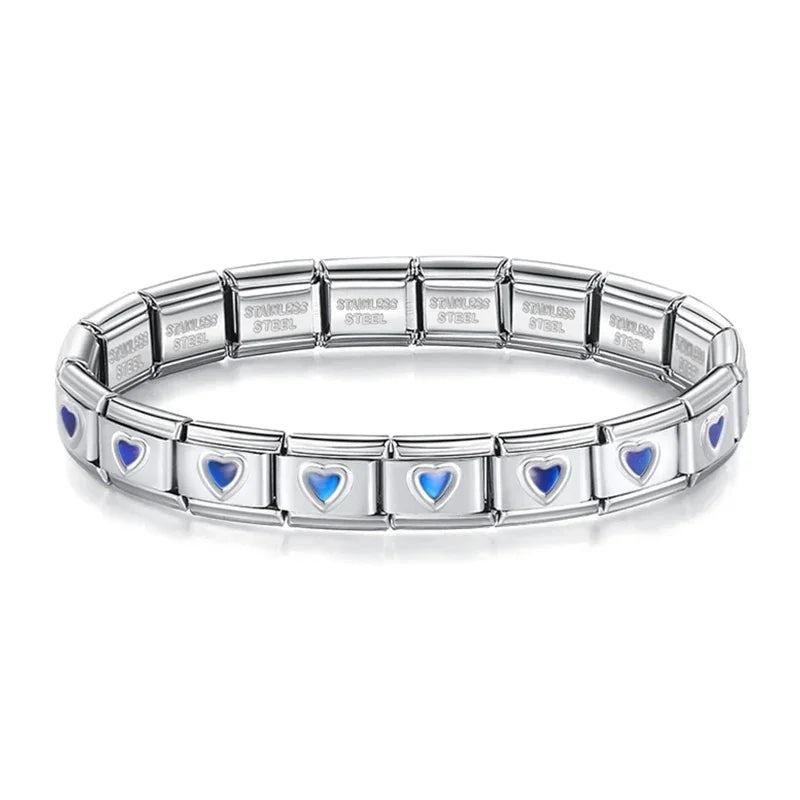 Blue Heart Bracelet