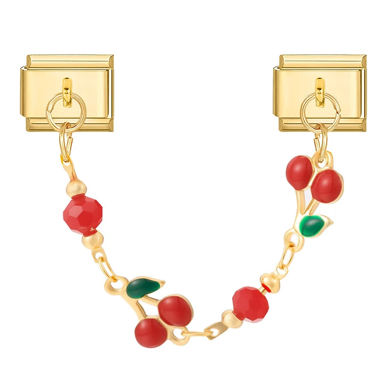 Cherry Chain Charm