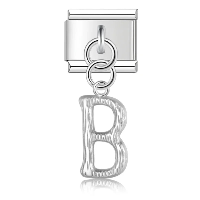 Big Letter Charm