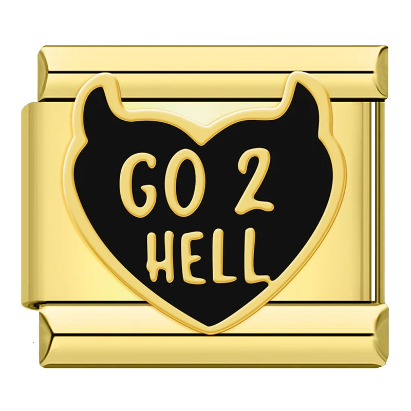 GO 2 HELL Charm
