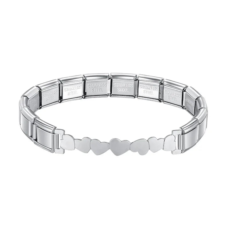 Silver Heart Bracelet