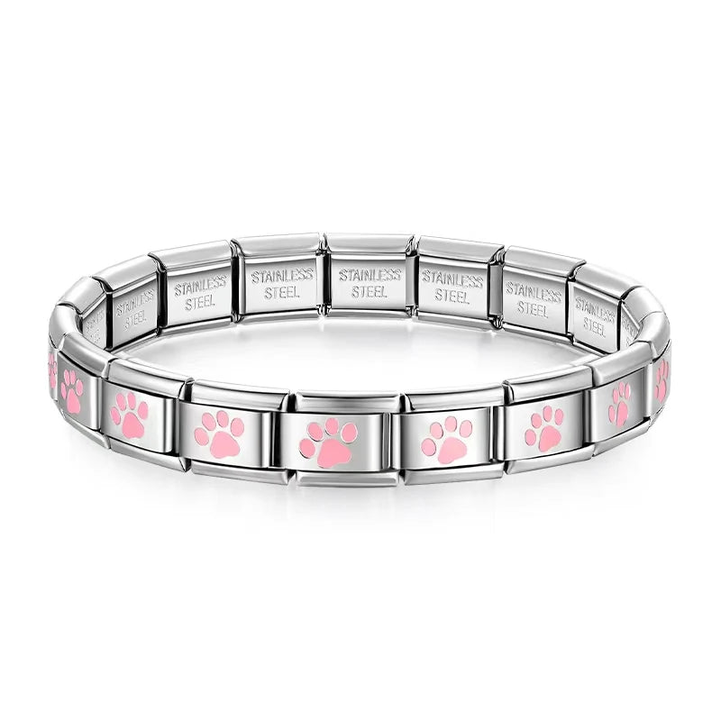 Pink Paw Bracelet