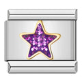 Purple Star Charm