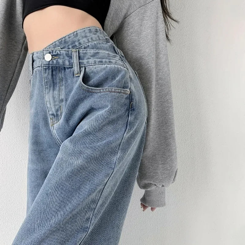 Sofia Loose-Fit Yüksek Bel Jean