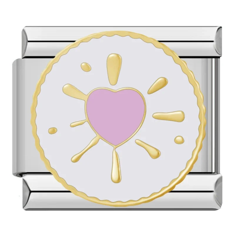 Luna Heart Charm