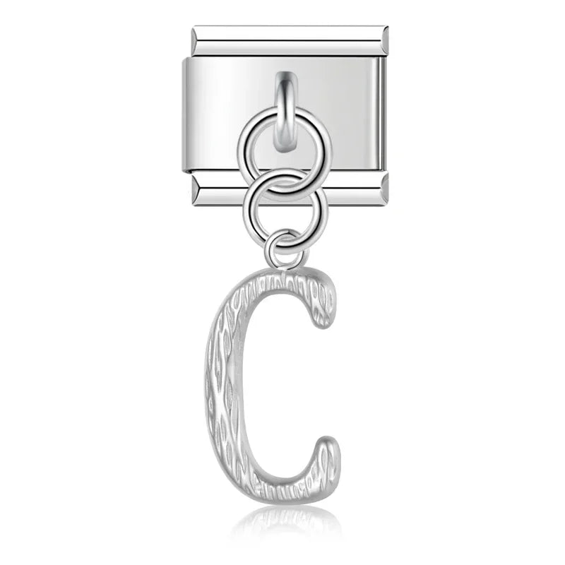 Big Letter Charm