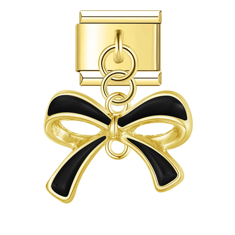 Bowknot Charm Gold
