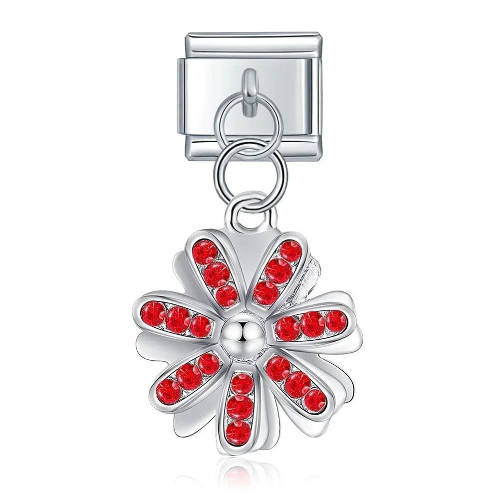 Crystal Bloom Charm