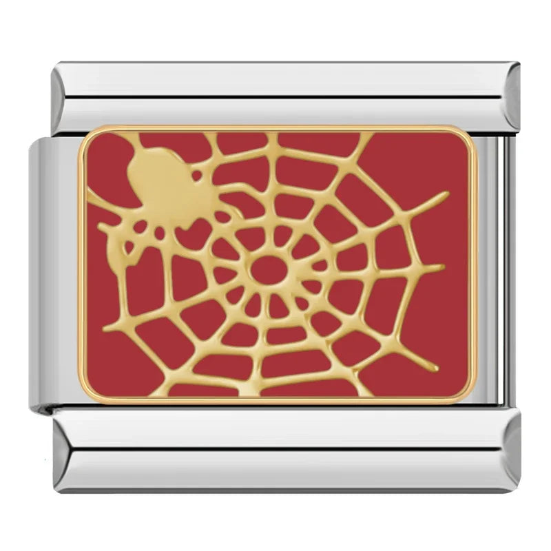 Spider Web Charm