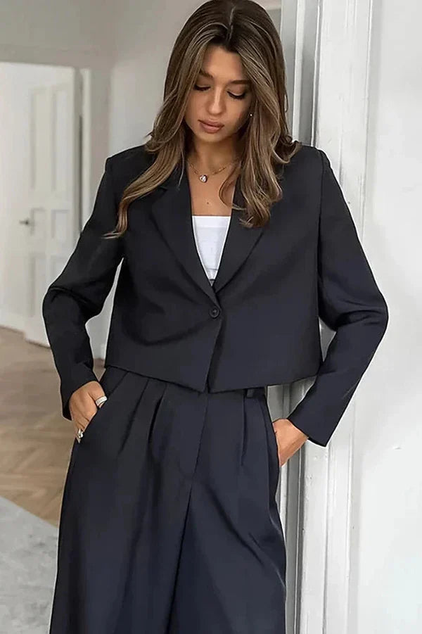 Amora™ Completo Pantalone da Ufficio Tinta Unita