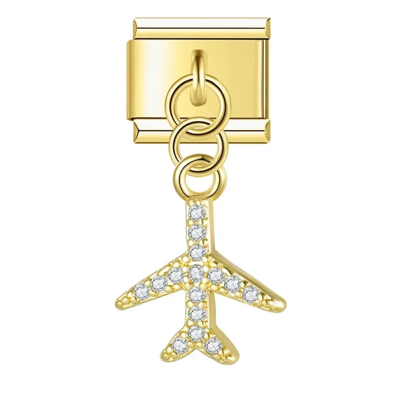 Flight Charm Gold