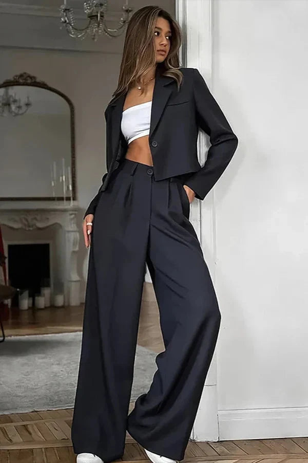 Amora™ Completo Pantalone da Ufficio Tinta Unita