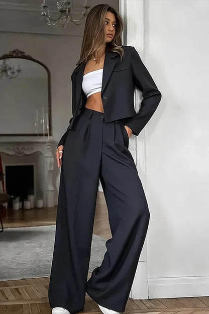 Amora™ Completo Pantalone da Ufficio Tinta Unita
