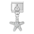 Starfish Charm Silver
