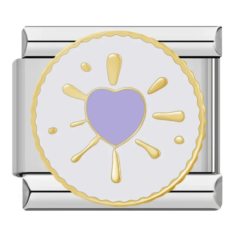 Luna Heart Charm