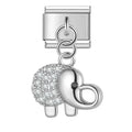 Elephant Charm Silver