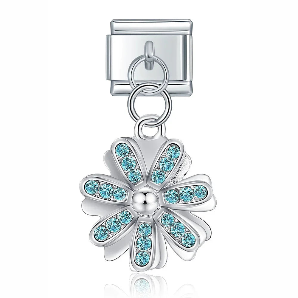 Crystal Bloom Charm