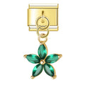 Flower Charm Green