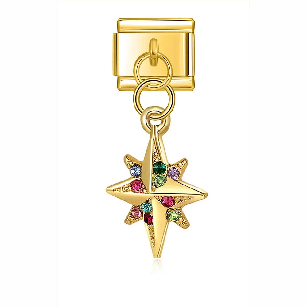 Dainty Gold Star Charm