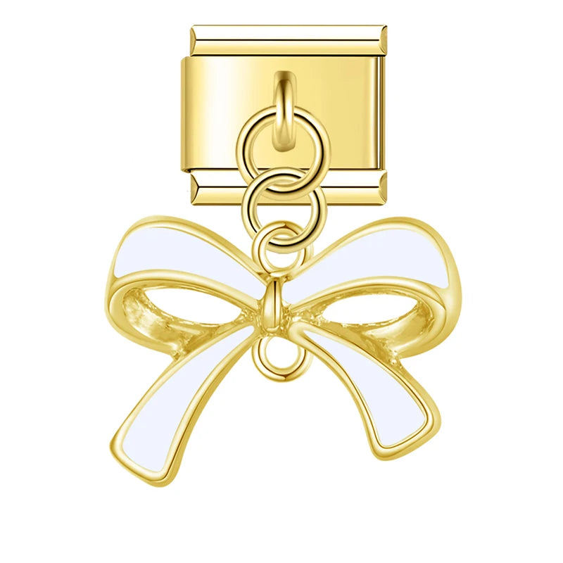 Bowknot Charm Gold